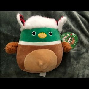 Squishmallows Avery the Mallard Duck Christmas 7" Stuffed Plush